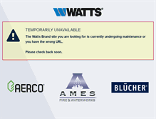 Tablet Screenshot of and.watts.com
